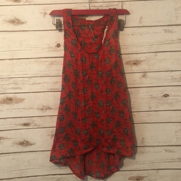 Free People Tops - Free People Floral Racerback Tank Top size Small
